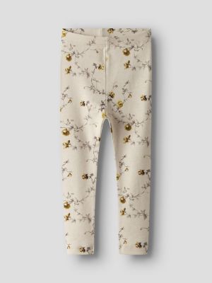 Name It lasten leggingsit, NMFHEROSA LEGGING Vaalea Beige