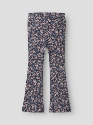 Name It lasten leggingsit, NMFOALIA FLARE LEGGING Sininen Kuosi