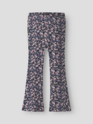 Name It lasten leggingsit, NMFOALIA FLARE LEGGING Sininen Kuosi