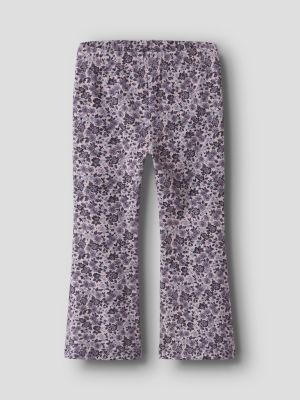 Name It lasten leggingsit, NMFOALIA FLARE LEGGING Vaaleanpunainen Kuos