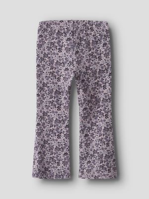 Name It lasten leggingsit, NMFOALIA FLARE LEGGING Vaaleanpunainen Kuos