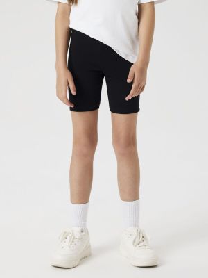 Name It lasten legginsshortsit, NKFVIVIAN 2P SOLID SHORTS Musta