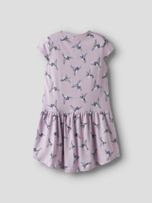 Name It lasten mekko, NKFVIGGA CAPSL DRESS Vaaleanpunainen Kuosi
