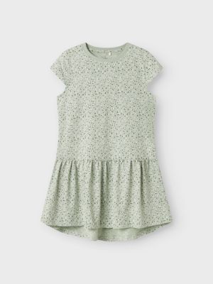 Name It lasten mekko, NKFVIGGA CAPSL DRESS Vihreä Kuosi