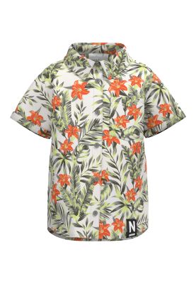 Name It Lasten Paita Hebob SS Shirt Valkopohjainen Kuosi