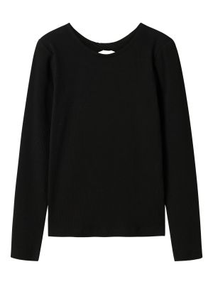 Name It Lasten Paita, NKFLUTINE LS SLIM TOP Musta