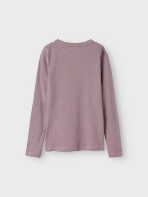 Name It lasten paita, NKFNAKAL LS TOP  Vaaleanpunainen