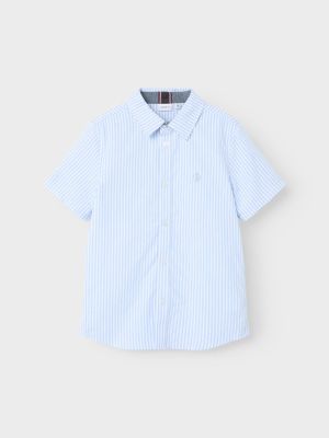 Name It lasten paita, NKMNEWSA SS SHIRT Raidallinen Sininen