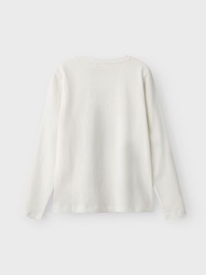 Name It Lasten Paita, NKMVICTOR LS TOP Valkoinen
