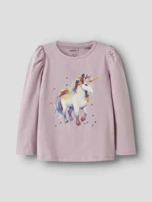 Name It lasten paita, NMFKRULLE LS TOP Vaaleanpunainen