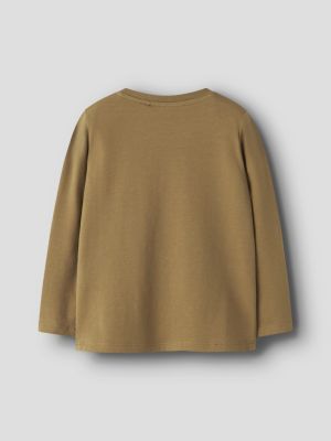 Name It lasten paita, NMMKNUD LS TOP Keskiruskea