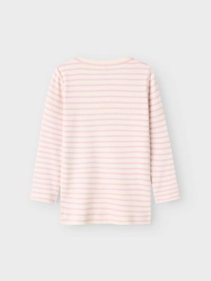 Name It lasten paita, NMNBANI LS TOP Vaaleanpunainen