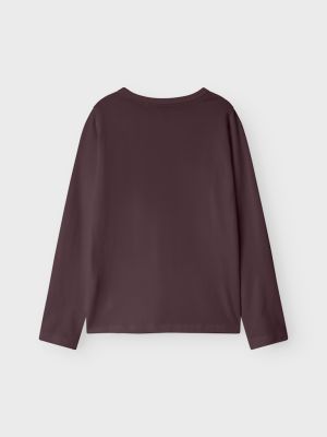 Name It lasten pitkähihainen paita, NKMSTUFF STUMBELG SS NREG TOP Viininpunainen