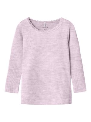 Name It Lasten Pitkähihainen Paita NMFKAB LS TOP NOOS Vaaleanpunainen