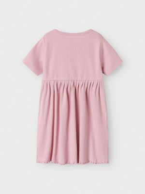 Name It lasten puuvillamekko, NBFHALLEY SS DRESS Vaaleanpunainen