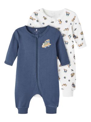Name It Lasten Pyjama, NBMNIGHTSUIT 2P DARK DNM NOOS Tummansininen
