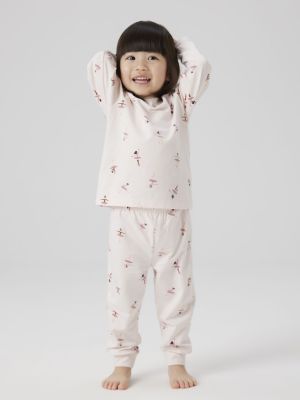 Name It lasten pyjama, NMFNIGHTSET BALLARINA  Vaaleanpunainen