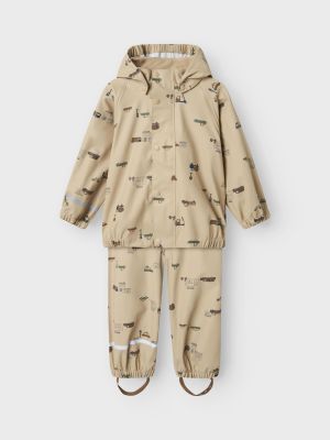 Name It lasten sadeasu, NMMDRY10 RAIN SET Beige Kuosi