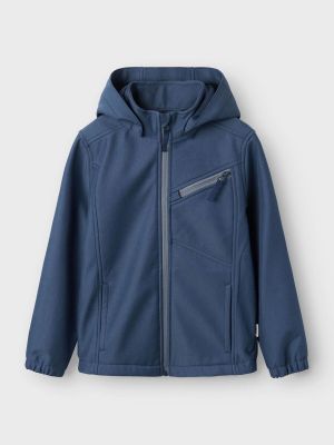Name It lasten softshell takki, NKMALFA08 SOFTSHELL JACKET Sininen