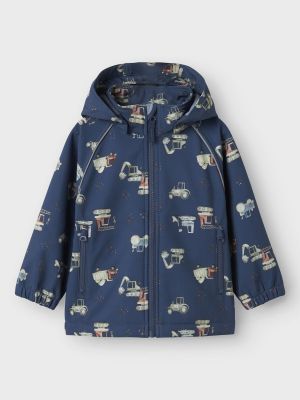 Name It lasten softshell takki, NMMALFA08 SOFTSHELL JACKET Sininen