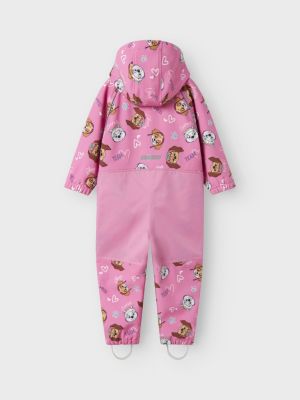 Name It lasten softshellhaalari, NMFALFA PAWPATROL SOFTSHELL  Pinkki