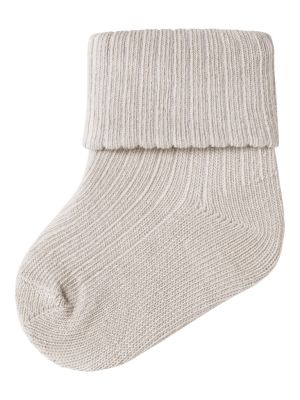 Name It lasten sukat, NBFNOBBA SOCK Beige