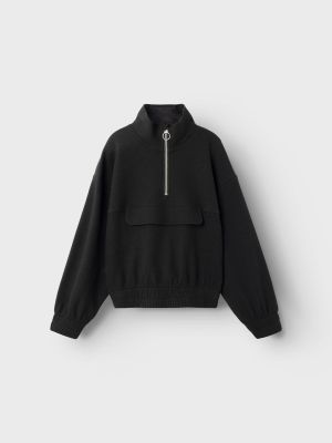 Name It Lasten Svetari, NKFSIFRIKKA LS LOOSE SWEAT Musta