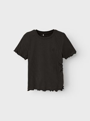 Name It lasten t-paita, NKFDALILLA SS SHORT TOP Musta