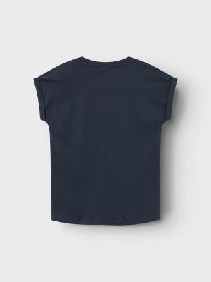 Name It lasten t-paita, NKFORITA CAPSL TOP Tummansininen