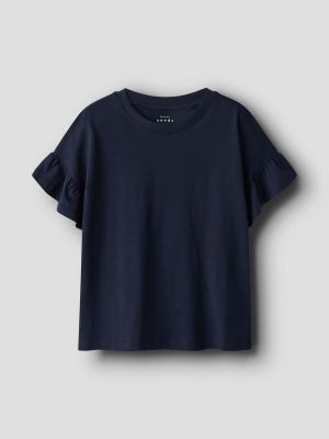 Name It lasten t-paita, NKFVILUKKA SS RLX TOP Tummansininen