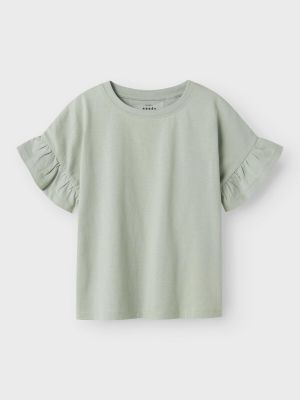 Name It lasten t-paita, NKFVILUKKA SS RLX TOP Vaaleanvihreä