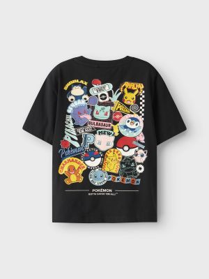 Name It lasten t-paita, NKMJENO POKEMON NREG SS TOP  Musta