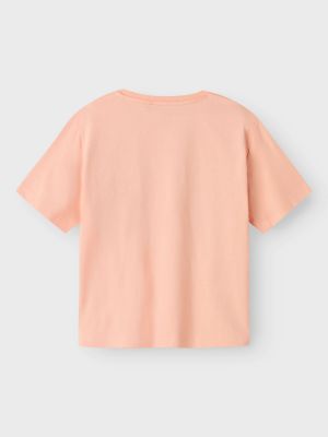 Name It lasten t-paita, NKMVAGNO SS LOOSE TOP Persikka