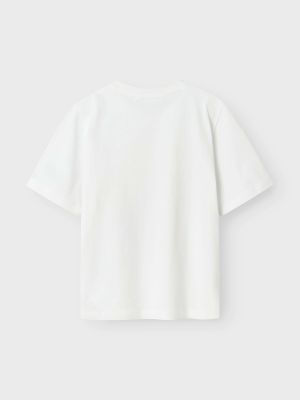 Name It lasten t-paita, NKMVAGNO SS LOOSE TOP Valkoinen
