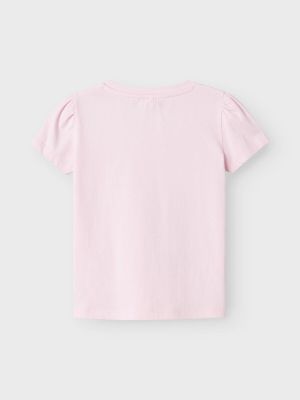 Name It lasten t-paita, NMFHANI SS TOP Vaaleanpunainen