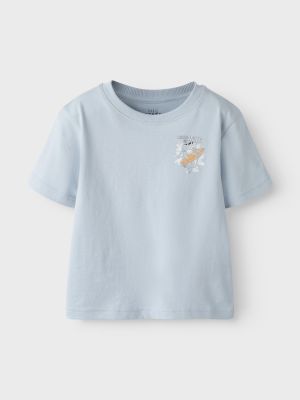 Name It lasten t-paita, NMMVELIX SS NREG TOP Vaaleansininen