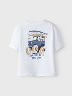 Name It lasten t-paita, NMMVELIX SS NREG TOP Valkoinen