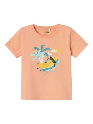 Name It Lasten T-Paita, NMMVUX SS TOP Persikka