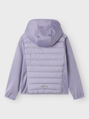 Name It lasten takki, NKNMIO HYBRID JACKET Liila