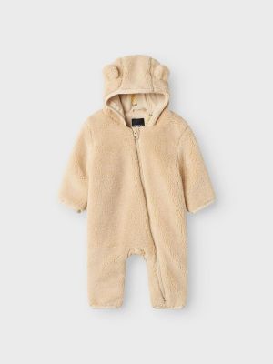Name It lasten teddypuku, NBNMAYAN TEDDY SUIT Beige