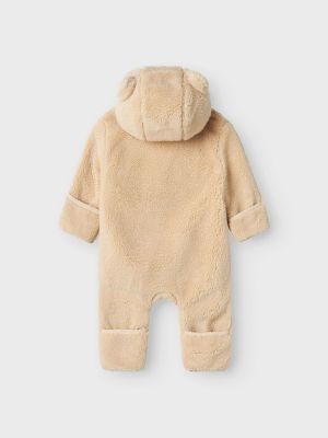 Name It lasten teddypuku, NBNMAYAN TEDDY SUIT Beige