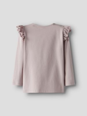 Name It lasten toppi, NMFSABINE PAW LS TOP Violetti, Lila