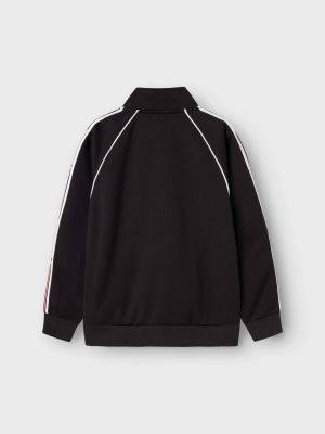 Name It lasten verkkatakki, NKMHAKKA LS SWEAT CARD UNB Musta