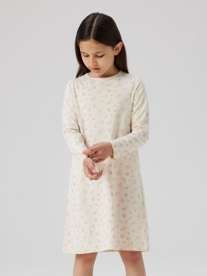 Name It lasten yöpaita, NKFNIGHTGOWN FLOWER NOOS Beige