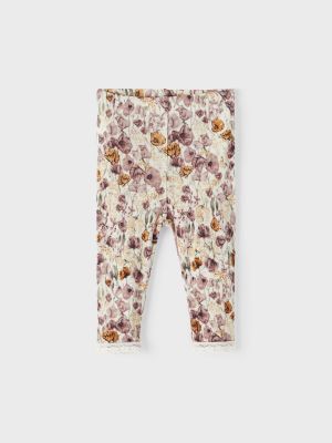 Name It leggingsit, NBFWANG WOOL NEEDLE LEGGING Beige Kuosi
