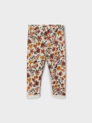 Name It leggingsit, NBFWANG WOOL NEEDLE LEGGING Vaaleanpunainen Kuosi
