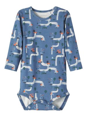 Name It pitkähihainen body, NBMBAWN LS BODY Tummansininen