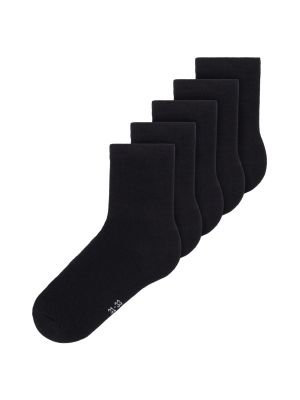 Name It sukat, NKNSOCK 5P BLACK Musta