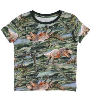 Name It t-paita, NMMHINOSAUR SS TOP Armeijanvihreä