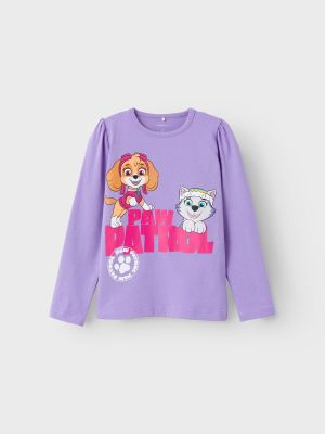 Name It trikoopaita, NMFJUMINA PAWPATROL LS TOP Liila